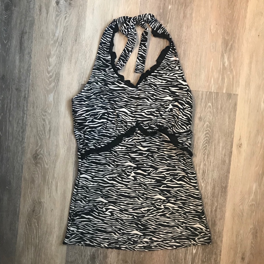 Womens Medium tankini top only